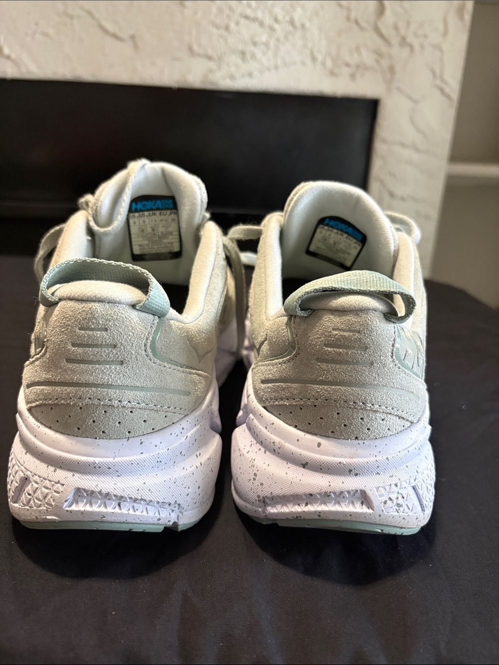 Hoka Women's Sneakers in Light Sage with Mint Accents - Picture 8 of 10